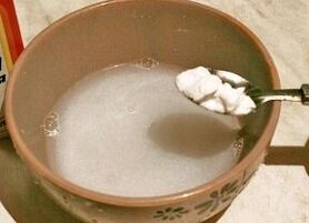 Bagni di soda per aumentare un membro